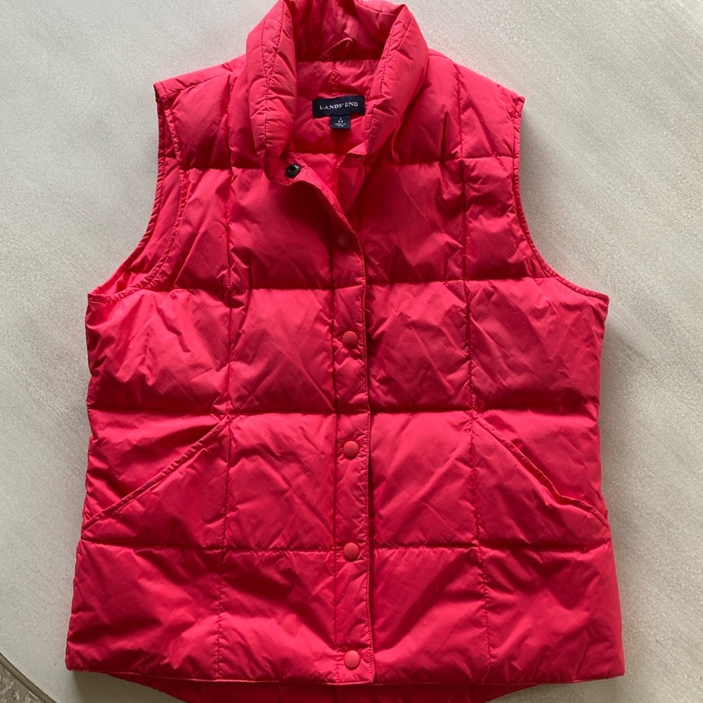 Lands End Puffer Vest